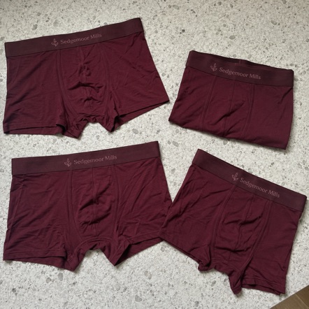 Promotional custom underwear with company logo