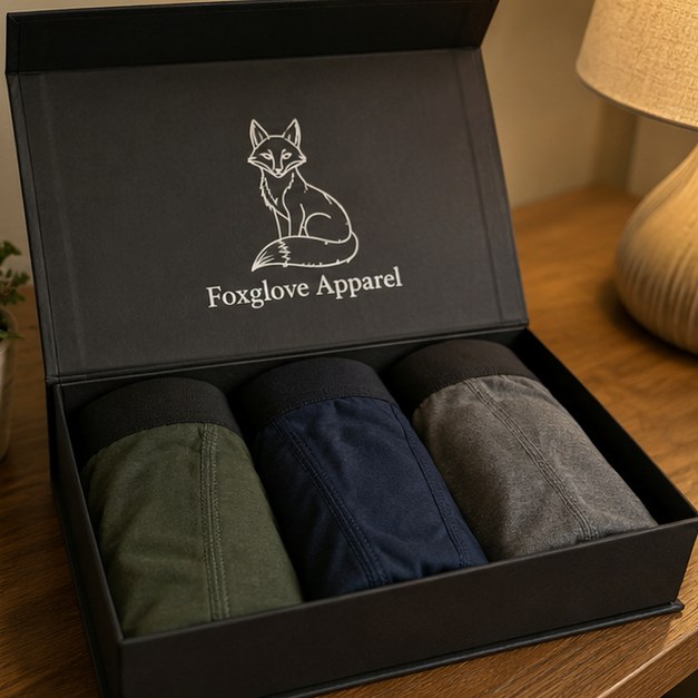 Underwear with logo — customer photo